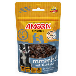 Produktbild von AMORA Dog Snack Sensitive Truthahn - 100 g
