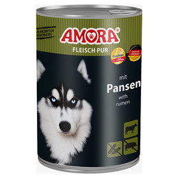 Produktbild von AMORA Fleisch Pur Adult Pansen - 6 x 400 g