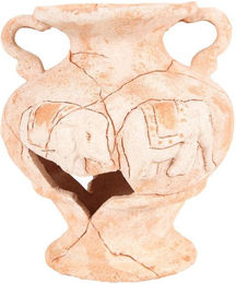 Produktbild von Amphoren-Diffusor Elefant sandgestrahlt Zolux