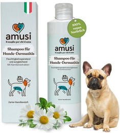 Produktbild von amusi Dermatitis-Hundeshampoo sensitiv mit Duft - 250 ml