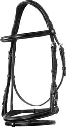 Produktbild von Anatomisch geformte Reithalfter aus Leder für Pferde Equestro