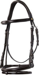 Produktbild von Anatomisch geformte Reithalfter aus Leder für Pferde Equestro