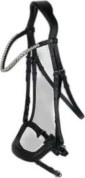 Produktbild von Anatomisch geformte Reittrense für Pferde mit Kristall-Stirnband Horze Highbury