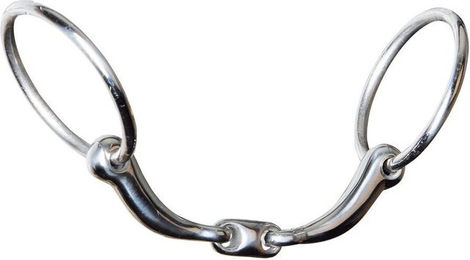 Produktbild von Anatomisch geformtes doppelt gebrochenes 2-Ring-Pferdegebiss