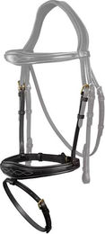 Produktbild von Anatomisch geformtes kombiniertes Reithalfter für Pferde Dy'on