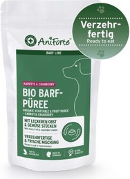 Produktbild von AniForte BIO BARF Püree Karotte & Cranberry - 5 x 150 g