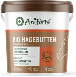 Produktbild von AniForte Bio Hagebutten für Pferde - 1 kg
