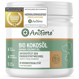 Produktbild von AniForte Bio Kokosöl für Hunde & Katzen - 400 ml