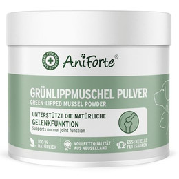 Produktbild von AniForte Grünlippmuschelpulver für Hunde & Katzen - 250 g