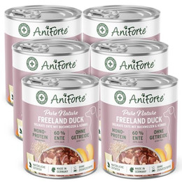 Produktbild von AniForte Hundefutter Nass Freeland Duck - 6 x 400 g