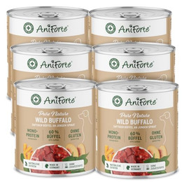 Produktbild von AniForte Hundefutter Nass WildBuffalo - 6 x 800 g