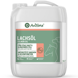 Produktbild von AniForte Lachsöl für Hunde, Katzen und Pferde - 5 l