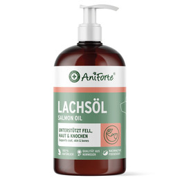 Produktbild von AniForte Lachsöl Hunde & Katzen - 500 ml