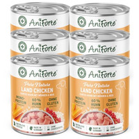 Produktbild von AniForte LandChicken Huhn mit Möhren Nassfutter für Hunde - 6 x 400 g