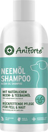 AniForte Neemöl Shampoo für Hunde 500ml - Hundeshampoo gegen Juckreiz, Milben, Flöhe, Zecken, Hautfreundlich, Pflegend & leicht kämmbar, Fellpflege & Fellglanz, Angenehm im Geruch – Bild 1 von 2
