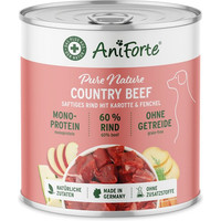 Produktbild von AniForte PureNature Nassfutter Rind mit Karotte - 800 g