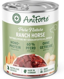 Produktbild von AniForte RanchHorse Pferd mit Süßkartoffeln - 6 x 400 g