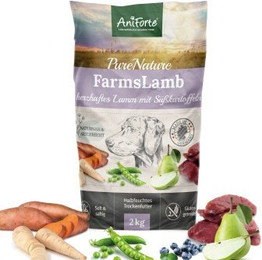 Produktbild von AniForte Trockenfutter FarmsLamb - herzhaftes Lamm mit Süßkartoffeln - 2 kg