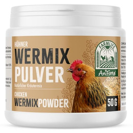 Produktbild von AniForte WermiX Pulver für Hühner, Gänse, Enten & Großvögel - 50 g
