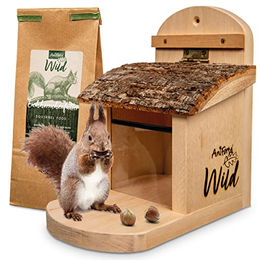 Produktbild von AniForte Wild Eichhörnchen Futterhaus mit Futter - 200 g