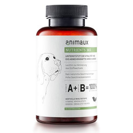 Produktbild von ANIMAUX Nutrients 365 Kautabletten für Hunde - 60 x 90 g