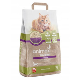 Produktbild von Animax Premium Katzenstreu aus Holzfasern Lavendel - 7 l