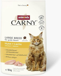 Produktbild von animonda Carny Adult 2 x 10kg Huhn & Lachs Katzentrockenfutter-Sparpaket