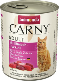 Produktbild von animonda Carny Adult 800g Dose Katzennassfutter Sparpaket 12 x 800 Gramm Multifleisch-Cocktail