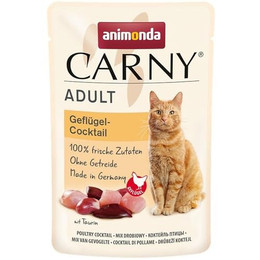 Produktbild von Animonda Carny Adult Geflügel-Cocktail Katzenfutter - 12 x 85 g