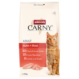 Produktbild von animonda Carny Adult Huhn + Rind Trockenfutter Katze - 1,75 kg