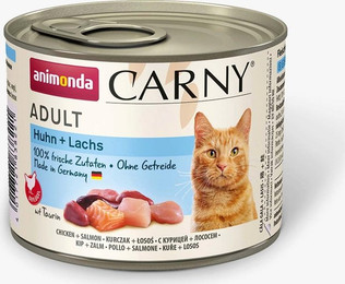 Produktbild von Animonda Carny Adult Huhn und Lachs - 6 x 200 g