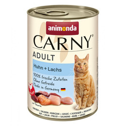 Produktbild von Animonda Carny Adult Huhn und Lachs - 6 x 400 g