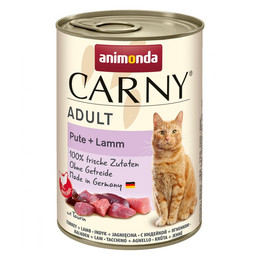 Produktbild von Animonda Carny Adult Katzen Nassfutter Pute & Lamm - 6 x 400 g