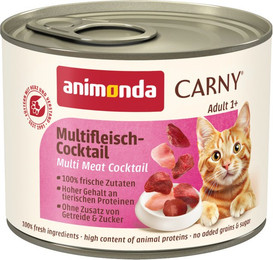 Produktbild von Animonda Carny Adult Katzenfutter Multifleischcocktail - 6 x 200 g