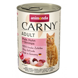 Produktbild von Animonda Carny Adult Katzenfutter Pute, Huhn & Shrimps - 6 x 400 g