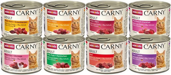 Produktbild von animonda Carny Adult Mixpaket 24x200g