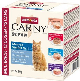 Produktbild von animonda Carny Adult Ocean Meeresvielfalt Nr. 1 Katzennassfutter - 12 x 80 g