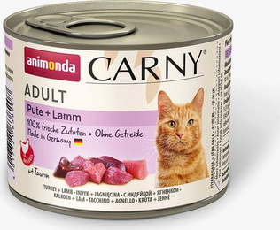 Produktbild von Animonda Carny Adult Pute und Lamm - 6 x 200 g
