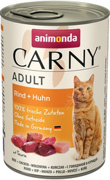 Produktbild von animonda Carny Adult Rind & Huhn - 6 x 400 g