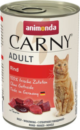 Produktbild von animonda Carny Adult Rind Katzennassfutter - 12 x 400 g