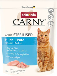 Produktbild von animonda Carny Adult Sterilised Huhn + Pute - 350 g