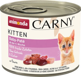 Animonda Carny Baby-Paté Kittenfutter - Dosen - 12 x 200 g – Bild 1 von 2