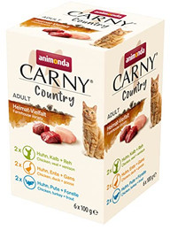 Produktbild von animonda Carny Country Katzenfutter nass Home Mix - 6 x 100 g