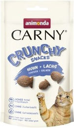 Produktbild von animonda Carny crunchy Snacks Huhn mit Lachs 10x50 g