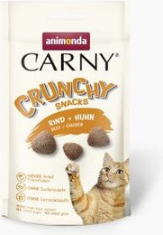 Produktbild von animonda Carny crunchy Snacks Rind mit Huhn 10x50 g