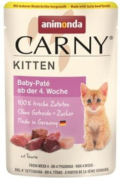 Produktbild von animonda Carny Kitten Baby-Paté - 12 x 85 g