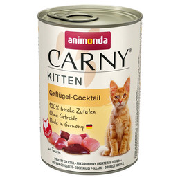 Produktbild von Animonda Carny Kitten Geflügel-Cocktail - 12 x 400 g