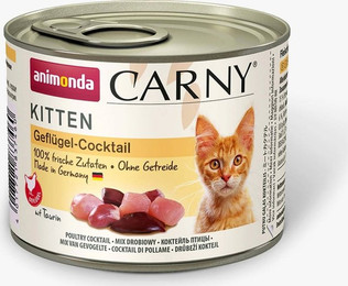 Produktbild von Animonda Carny Kitten Geflügel-Cocktail - 12 x 200 g
