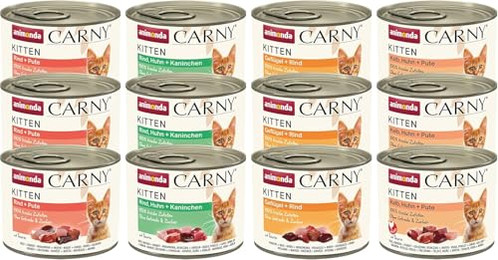 Produktbild von animonda Carny Kitten Variation Katzenfutter - 12 x 200 g
