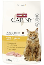 Produktbild von animonda Carny Large Breed Huhn + Lachs - 2 x 10 kg